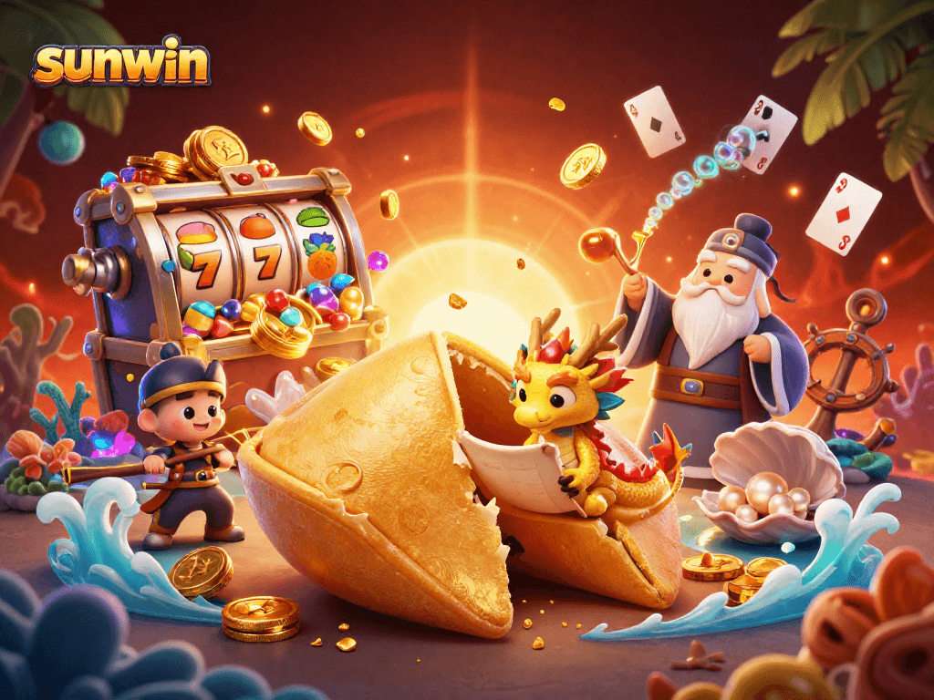 Experience thrilling slots with sunwin as golden fortunes and vibrant gaming elements come alive!
