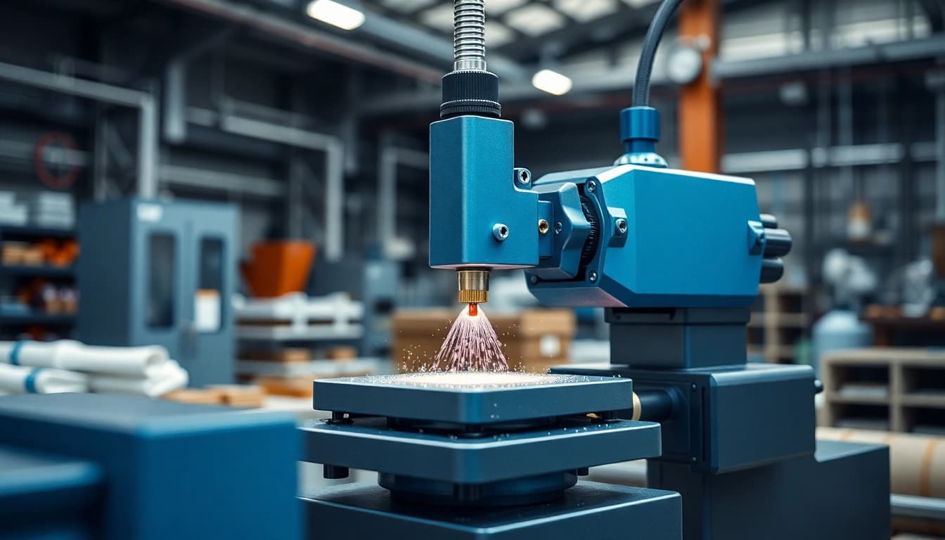 Bild eines Spritzguss Prototypenwerkzeugs, das in der Kunststoffproduktion verwendet wird