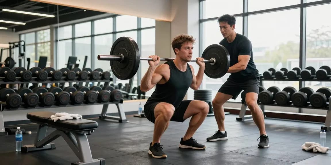 Kraftsportler trainiert im Anabolika Shop Deutschland Fitnessstudio und zeigt Stärke sowie Hingabe zur Fitness.