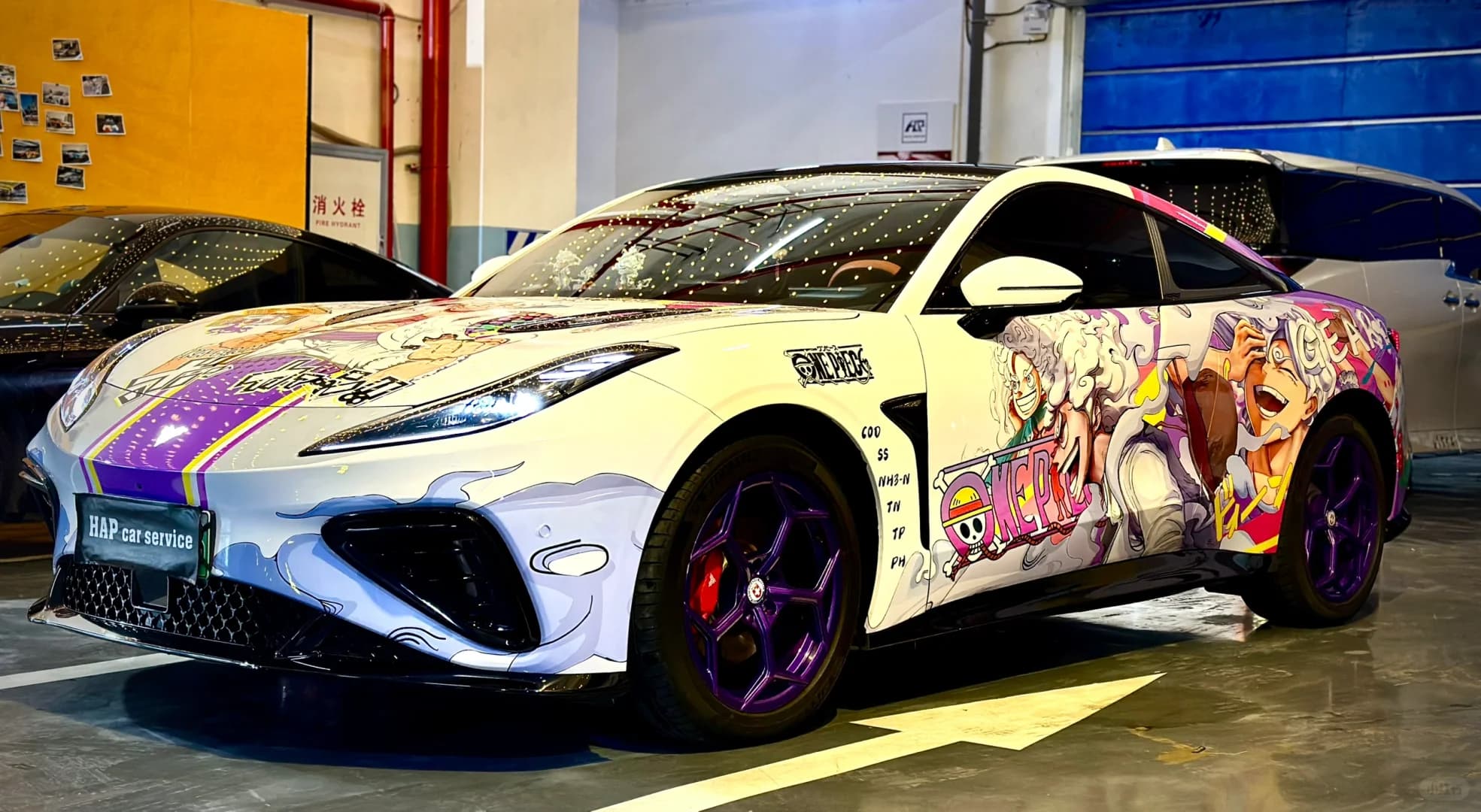 Ihr Fahrzeug als Leinwand: anime auto Wraps für Individualisten