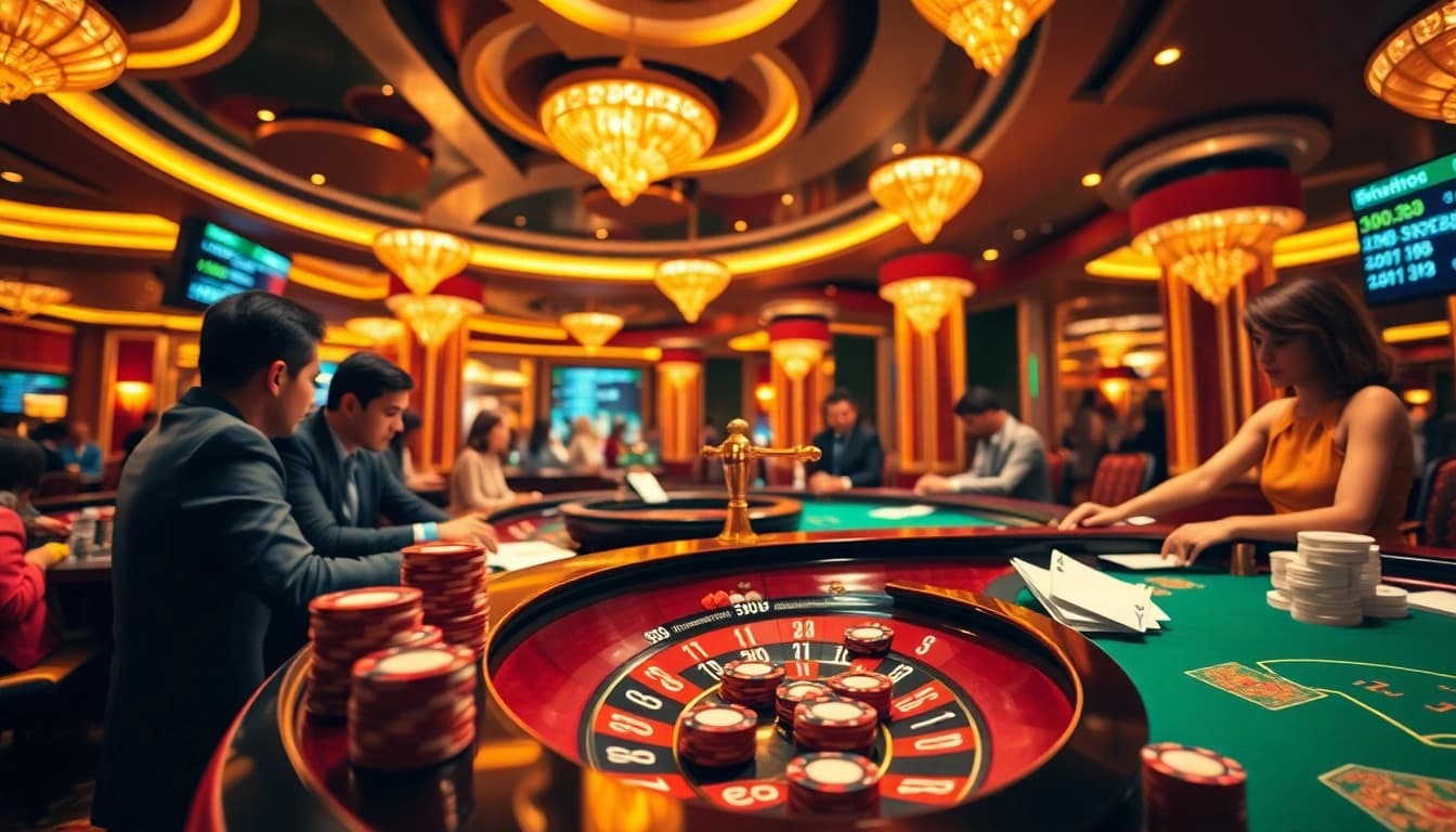 Experience the thrill of winning at king88 with interactive casino games featuring roulette and cards.