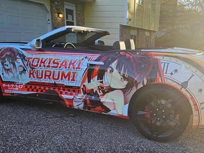 Ihr Fahrzeug als Leinwand: anime auto Wraps für Individualisten