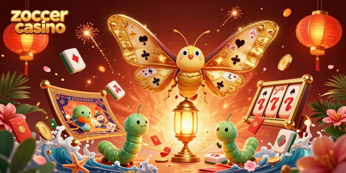Join the action at Zoccer Casino and enjoy thrilling games in a dynamic 3D scene.