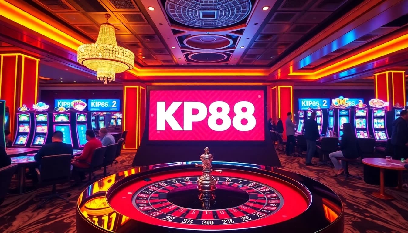 Experience thrilling gameplay at KP88 with vibrant casino features and engaging players.