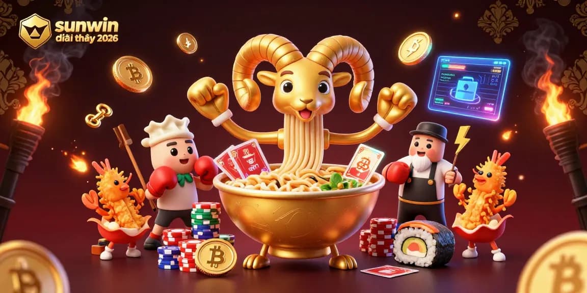Engage in the vibrant world of sunwin đổi thưởng 2026 with lively characters and casino elements, capturing the essence of online gaming.