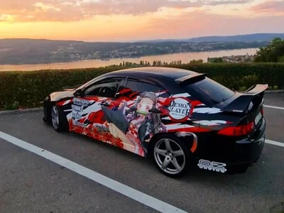 Challenger im Itasha-Stil: Folierungsideen für Anime-Liebhaber
