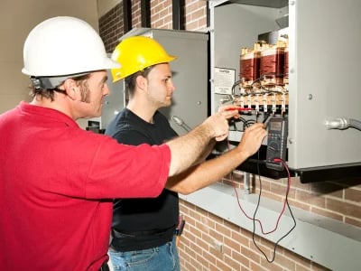 Was ist der Zusammenhang zwischen der DGUV V3 Prüfung und der UVV Prüfung bei der Inspektion von elektrischen Anlagen?