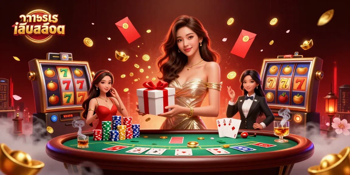 Engage with ทดลองเล่นสล็อต by exploring exciting slots and winning strategies in a vibrant casino scene.