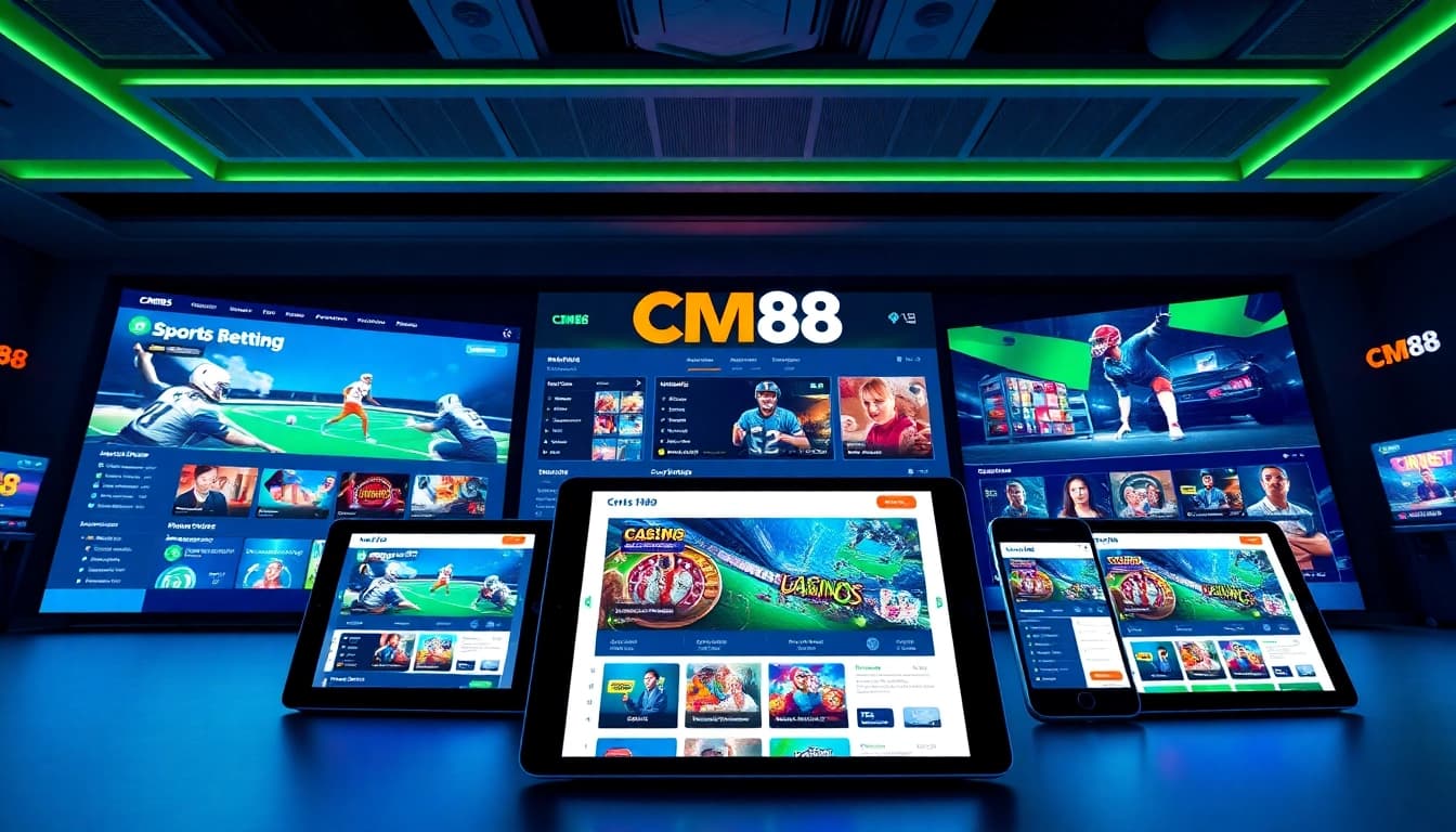Experience CM88's innovative online betting platform with engaging gaming options.