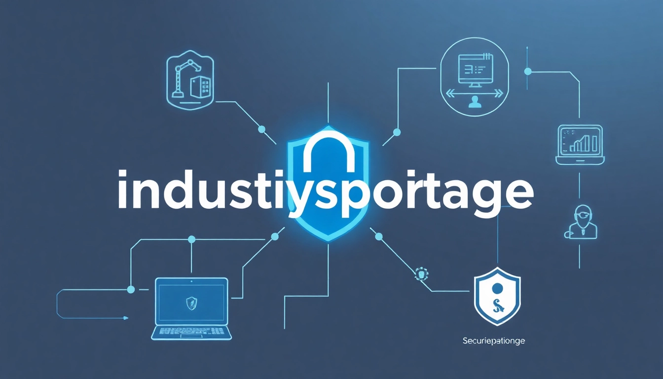 Schutzmaßnahmen gegen Industriespionage in München mit visuellen Darstellungen von Sicherheitslösungen