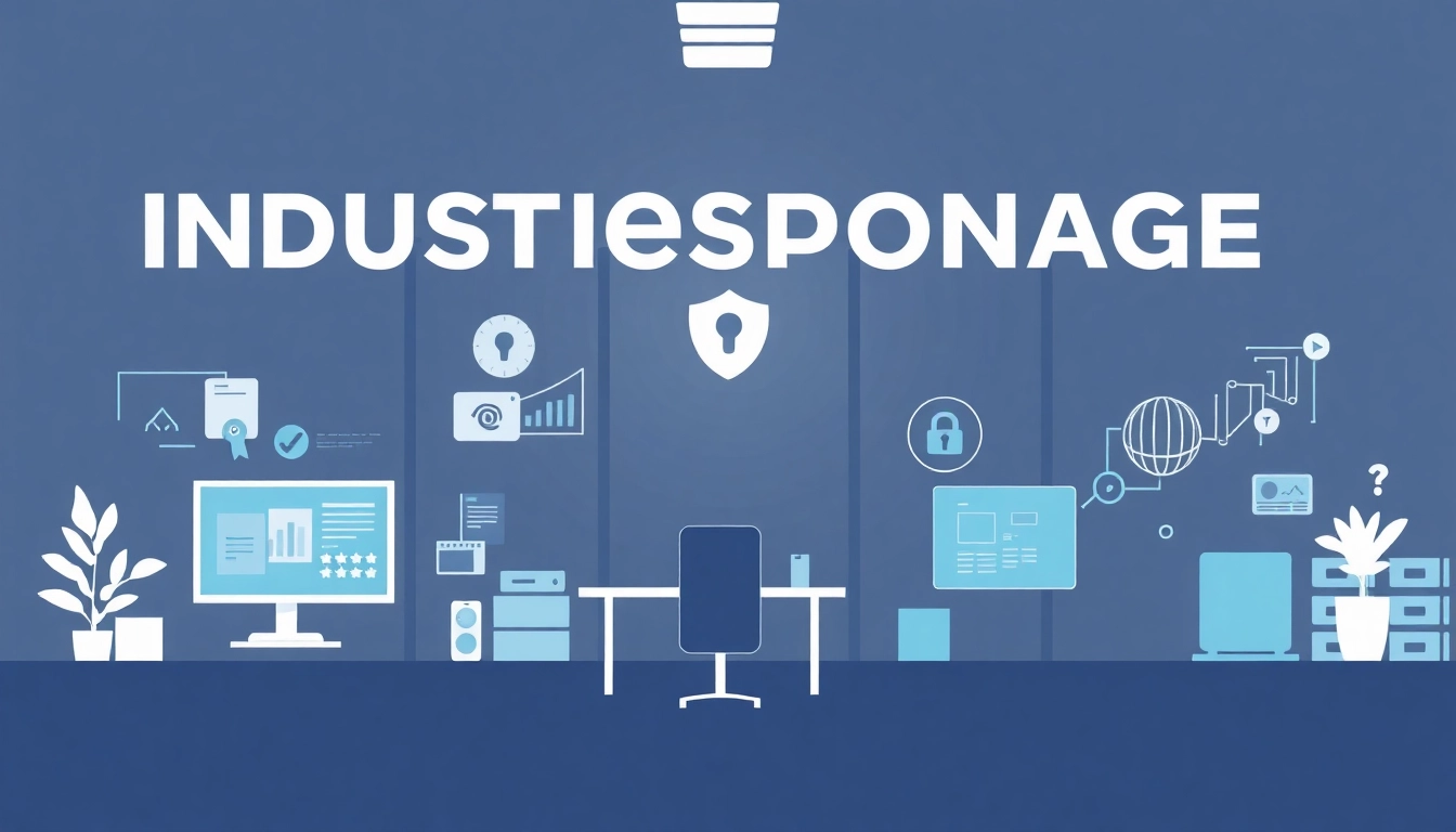 Grafik über Industriespionage in Münster mit Schutzhüllen und Sicherheitsmaßnahmen zur Verhinderung von Wirtschaftsspionage