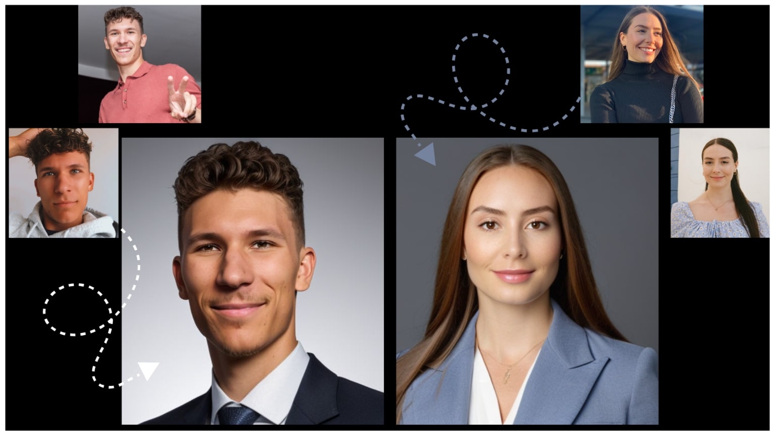 Erstellen Sie das perfekte AI Bewerbungsfoto: Kein Fotograf erforderlich!