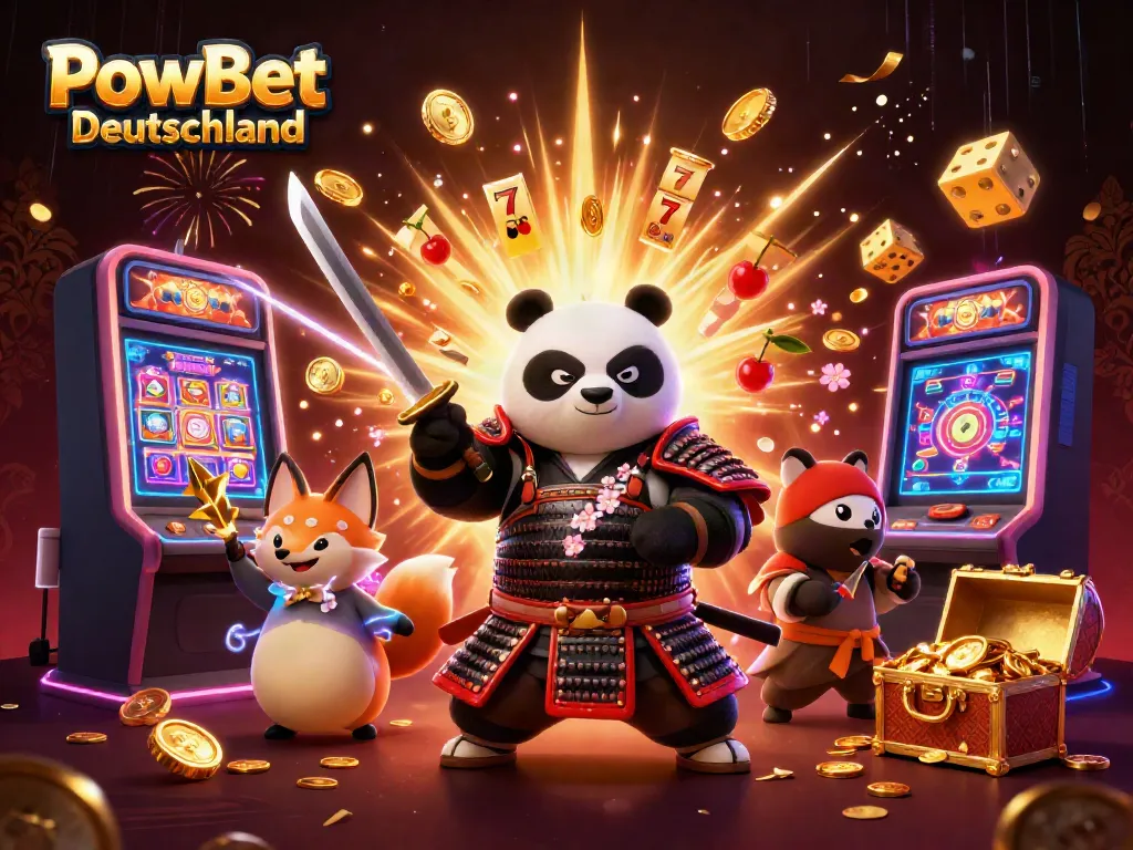 PowBet Deutschland: Erlebe aufregende Casino-Momente mit Samurai-Panda und Ninja-Fuchs