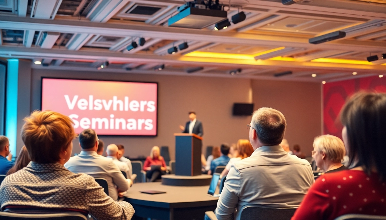 Vertriebsoffensive Seminar, inspirierender Redner begeistert motivierte Teilnehmer während einer Energiekick-Session.