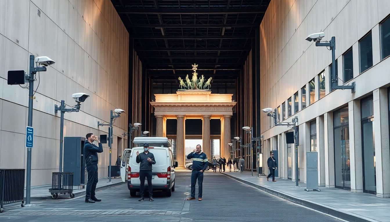 Eine professionelle Lauschabwehr-Maschine in Berlin, die zur Sicherung von Privatsphäre und Datenschutz eingesetzt wird