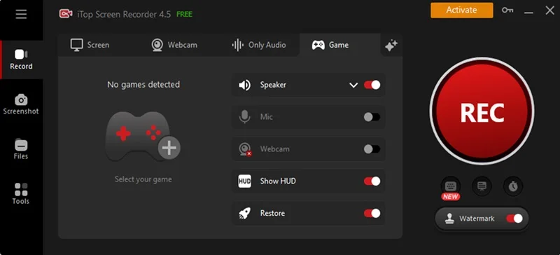 iTop Screen Recorder: Intelligente und leistungsstarke Software für Ihre Bildschirmaufnahmen