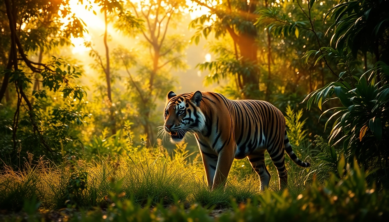 Experience the wild beauty of India; book tiger safari in india to see majestic Bengal tigers.