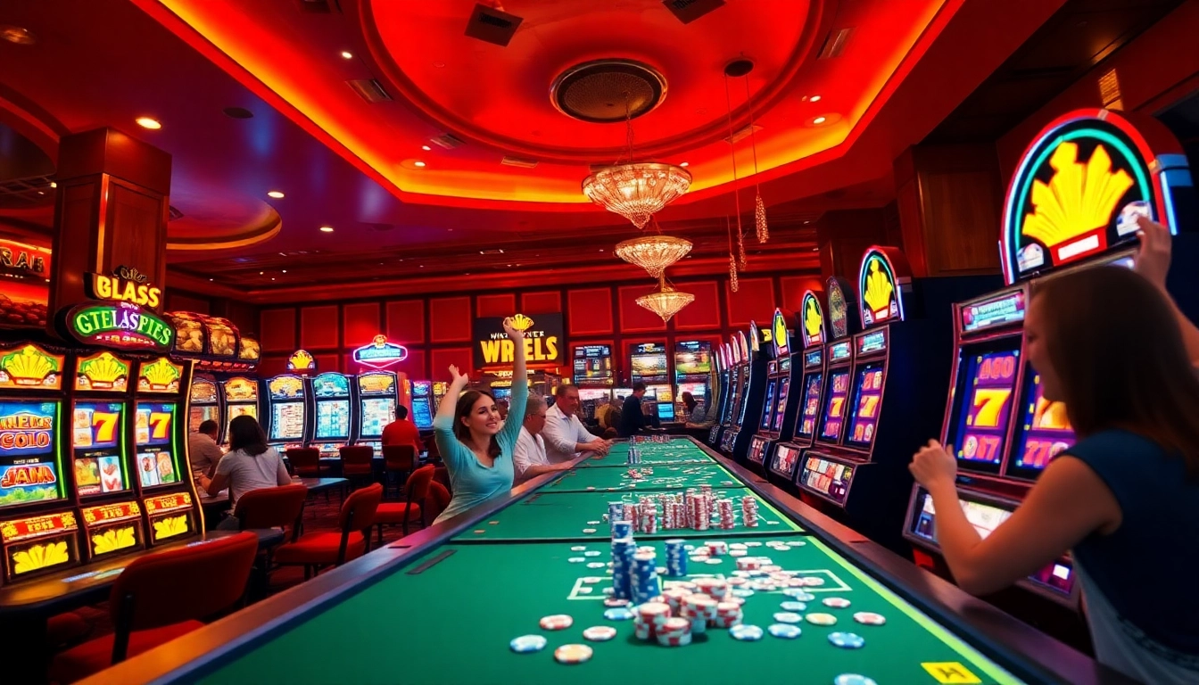 Experience thrilling online casino free play no deposit with vibrant gaming scenes.