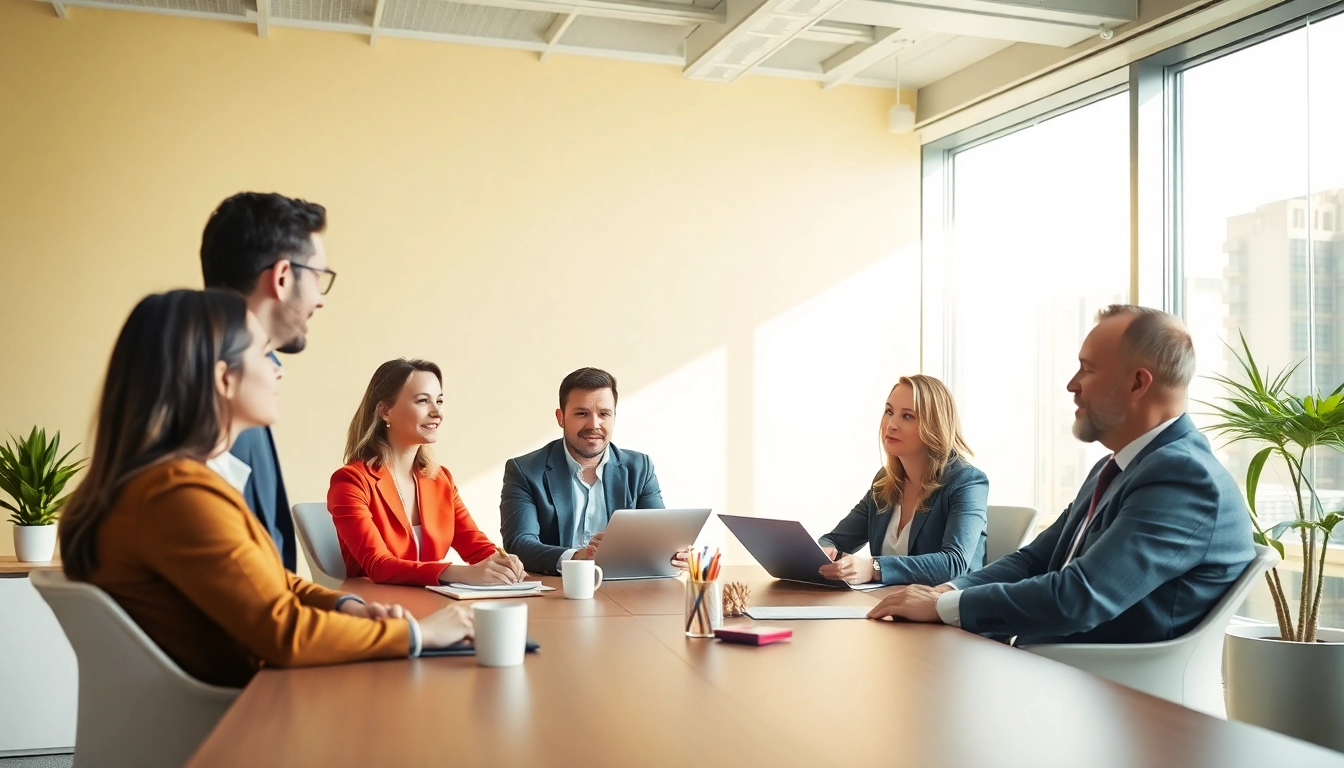Beratungsmeeting einer Top Unternehmensberatung zur Entwicklung erfolgreicher Strategien.