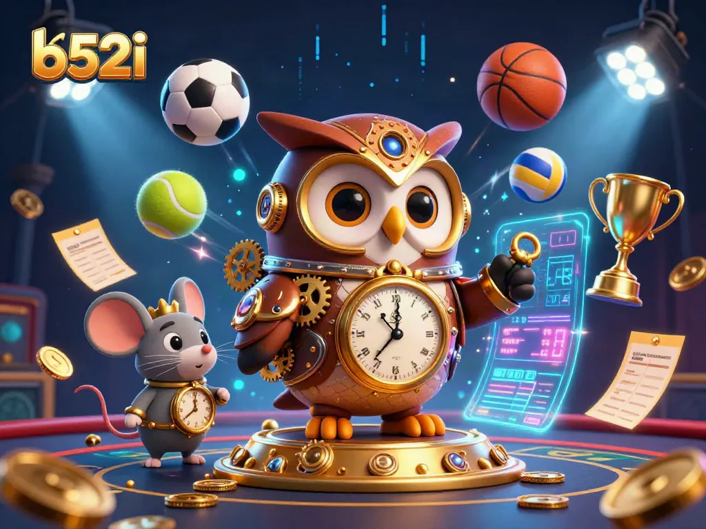 Experience the dynamic gameplay and energy of b52i with this vibrant casino scene illustration.