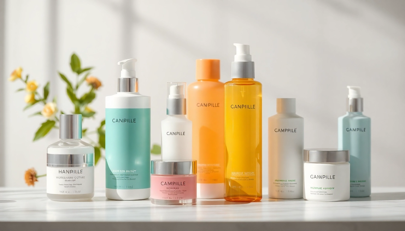 Hautpflege Produkte Deutschland in einem schlichten, eleganten Stillleben, das ihre natürliche Textur und Qualität hervorhebt.