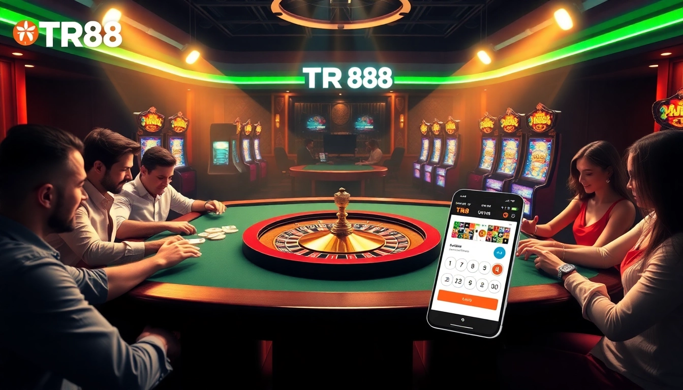 Experience the excitement of tr88 đăng nhập with luxury casino elements and engaging gameplay visuals.