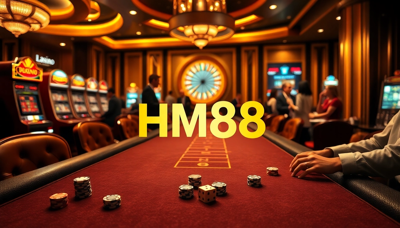 Experience the excitement of HM88 with vibrant casino games and engaging atmosphere.