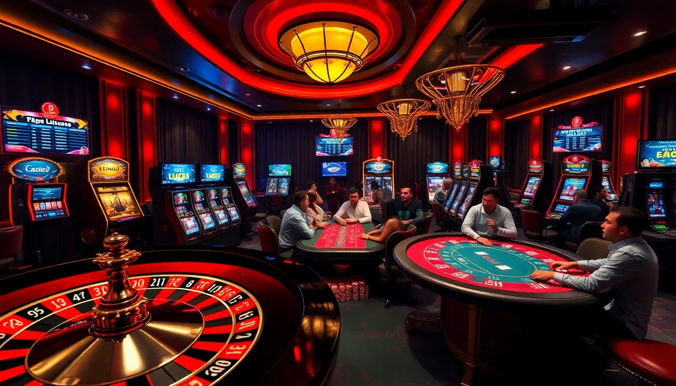 Trải nghiệm sự phấn khích tại casino LUCK8 với những trò chơi sống động và hành động đầy hồi hộp.