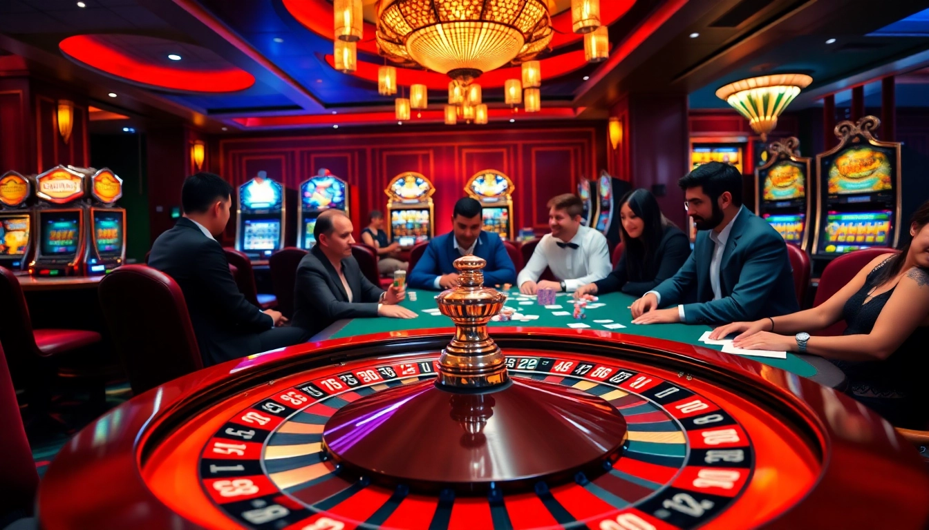 Trải nghiệm cảm giác hồi hộp khi chơi tại https://luck8.com với không khí sòng bạc sôi động.